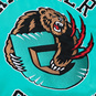 NBA VANCOUVER GRIZZLIES HEAVYWEIGHT SATIN JACKET  large image number 4