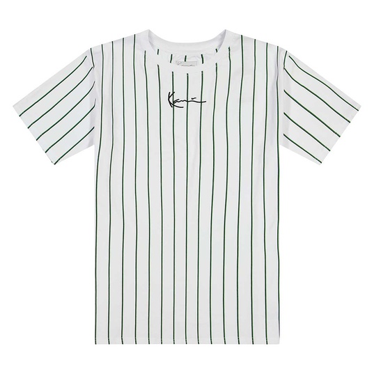 Small Signature Pinstripe T-Shirt  large numero dellimmagine {1}