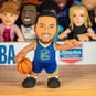 NBA Golden State Warriors Stephen Curry Plush Figure  large Bildnummer 5