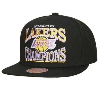 NBA LOS ANGELES LAKERS CHAMPIONS ERA SNAPBACK CAP