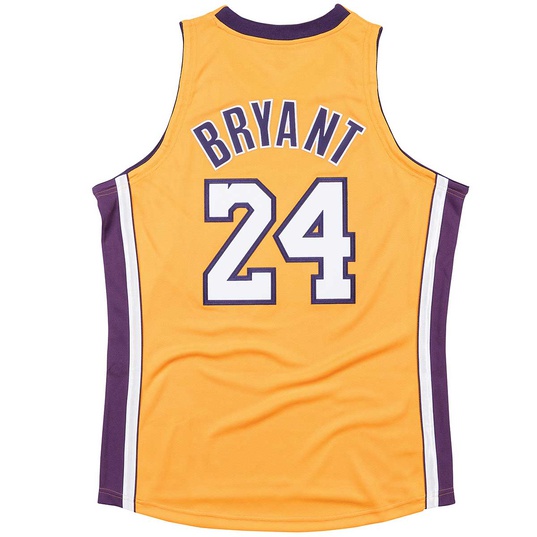 NBA LOS ANGELES LAKERS AUTHENTIC JERSEY - KOBE BRYANT 2008 - 09  large image number 2