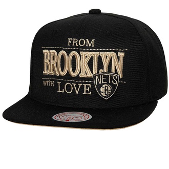 NBA BROOKLYN NETS WITH LOVE SNAPBACK CAP