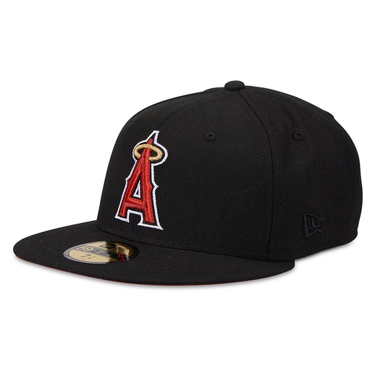 MLB ANAHEIM ANGELS 59FIFTY 60th ANNIVERSARY PATCH CAP  large image number 1