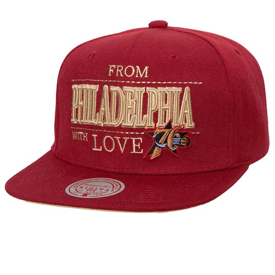 NBA PHILADELPHIA 76ERS WITH LOVE SNAPBACK CAP  large afbeeldingnummer 1