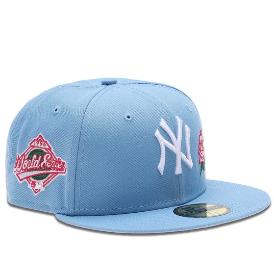 Køb MLB NEW YORK YANKEES ROSE 1999 WORLD SERIES PATCH 59FIFTY CAP for ...