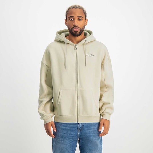 Buy SJ Script Logo Backprint Washed Out ZIP Hoodie for N/A 0.0 on KICKZ ...