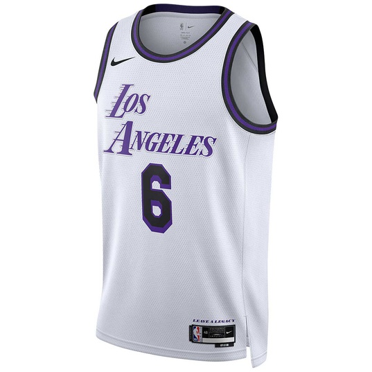 NBA LOS ANGELES LAKERS DRI-FIT CITY EDITION SWINGMAN JERSEY LEBRON JAMES  large Bildnummer 1
