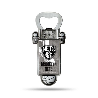 NBA Brooklyn Nets Basketball Bottle Opener Magnet
