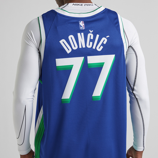 Nike Luka Doncic Dallas Mavericks Youth White Swingman Player
