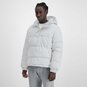Hooded Cropped Pull Over Down Jacket  large image number 2