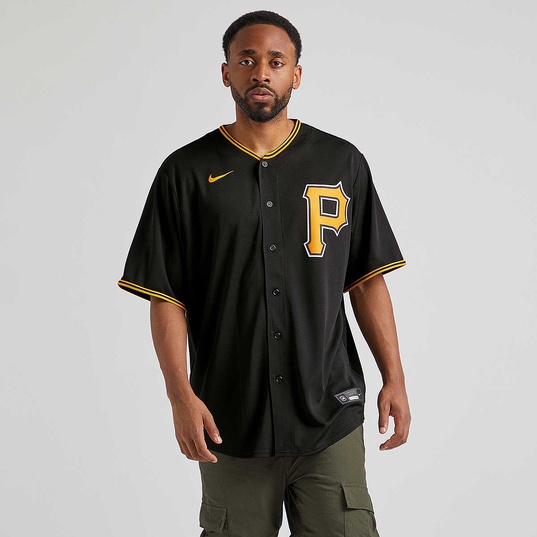 Black Nike MLB Pittsburgh Pirates Alternate Jersey