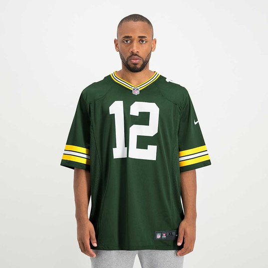 Green Nike NFL Green Bay Packers Rodgers #12 Game Jersey JD