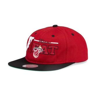 NBA MIAMI HEAT HARDWOOD CLASSICS VARSITY LETTER SNAPBACK CAP