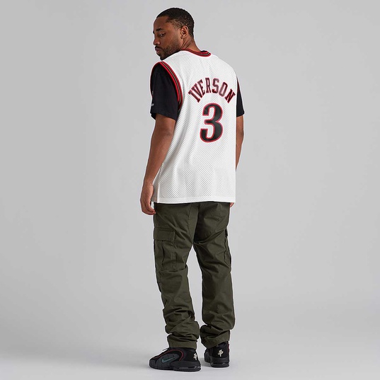 iverson  Nba outfit, Basketball jersey outfit, Nba jersey outfit