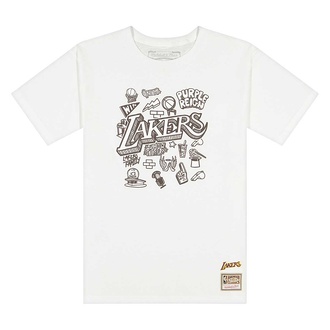 NBA DOODLE SS TEE  LOS ANGELES LAKERS
