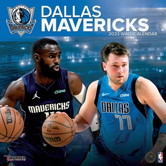 NBA Dallas Mavericks Team Wall Calendar 2023