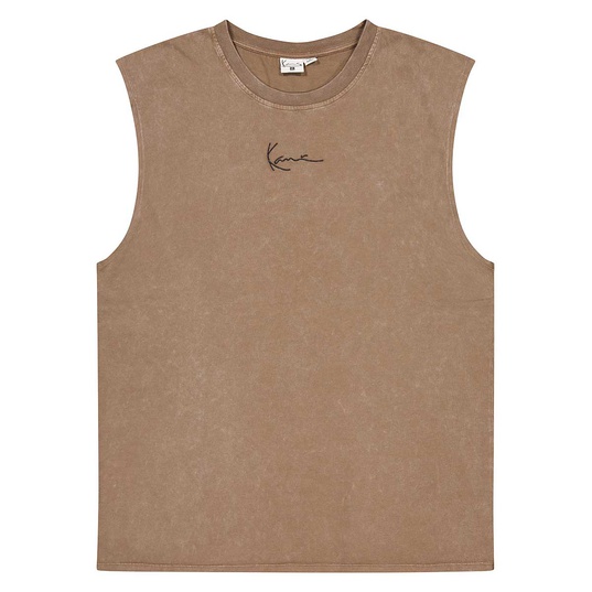 Small Signature Washed Sleeveless T-Shirt  large afbeeldingnummer 1