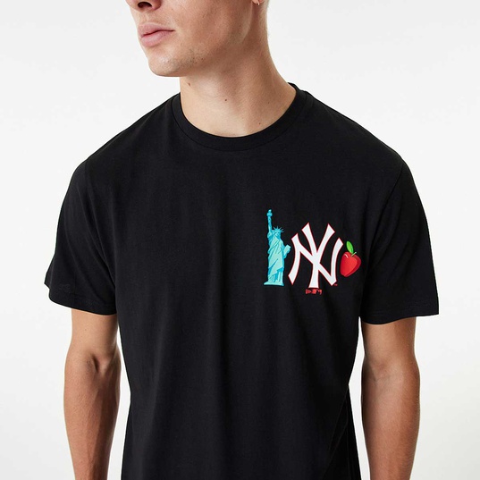 New Era MLB New York Yankees Camo Men's T-Shirt Black