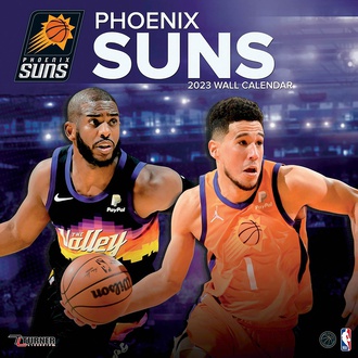 NBA Phoenix Suns Team Wall Calendar 2023
