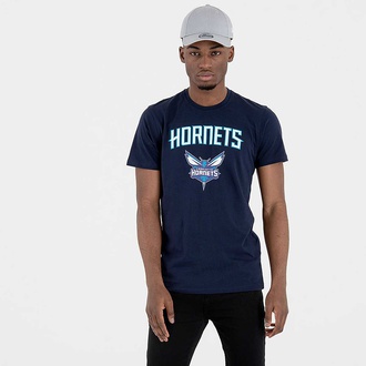 NBA TEAM LOGO CHARLOTTE HORNETS T-SHIRT