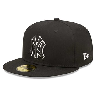 MLB NEW YORK YANKEES 59FIFTY TEAM OUTLINE CAP
