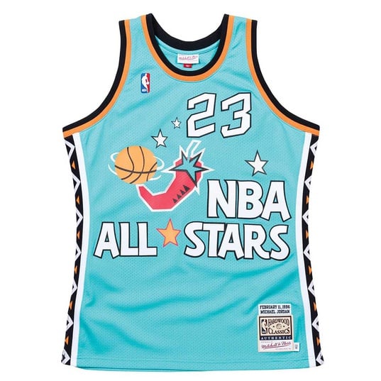NBA ALL STAR EAST 1996 AUTHENTIC JERSEY MICHAEL JORDAN  large número de imagen 1