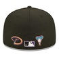 MLB ARIZONA DIAMONDBACKS TEAM COLOUR SPLIT 59FIFTY CAP  large image number 4