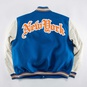 NBA NEW YORK KNICKS WOOL AND LEATHER JACKET  large image number 2