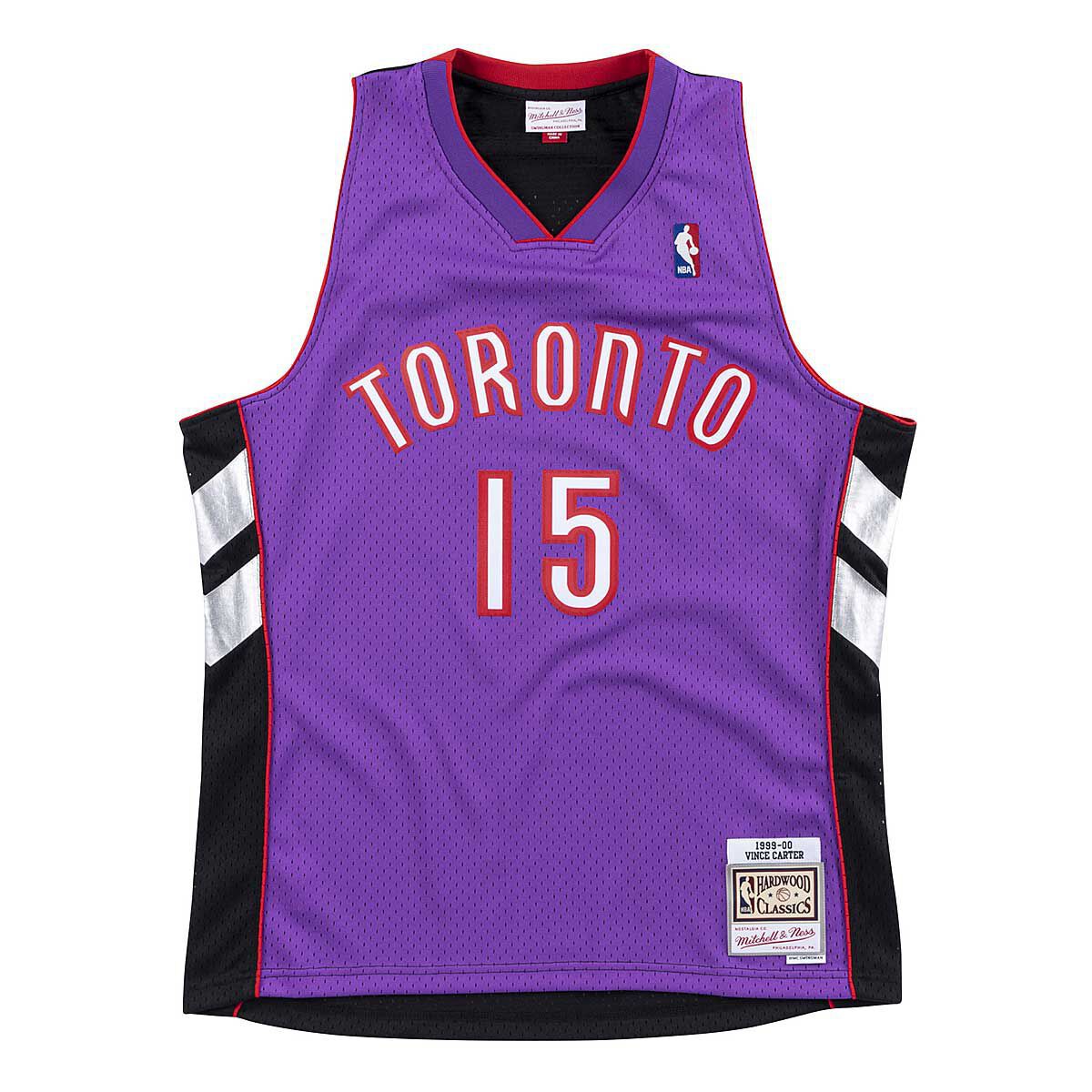 Retro 98 99 Vince Carter #15 Toronto Raptors Basketball Trikot Jersey Weiß 