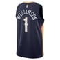 NBA NEW ORLEANS PELICANS ICON SWINGMAN JERSEY ZION WILLIAMSON  large image number 2