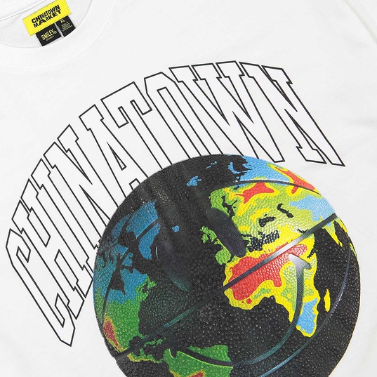 Smiley Global Citizen Bball T-Shirt  large image number 4