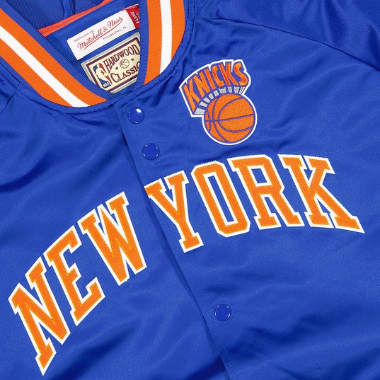 Mitchell & Ness New York Knicks NBA Primetime LW Satin Jacket L / Orange