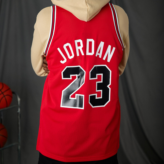 Michael Jordan Signed LE Authentic Mitchell & Ness 1984-85 Bulls