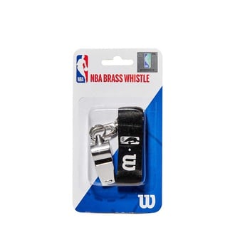 NBA BRASS WHISTLE WITH LANYARD