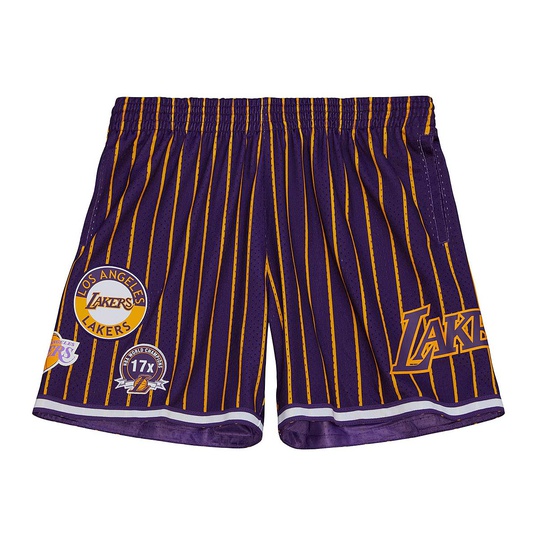 NBA LOS ANGELES LAKERS CITY COLLECTION MESH SHORTS  large numero dellimmagine {1}