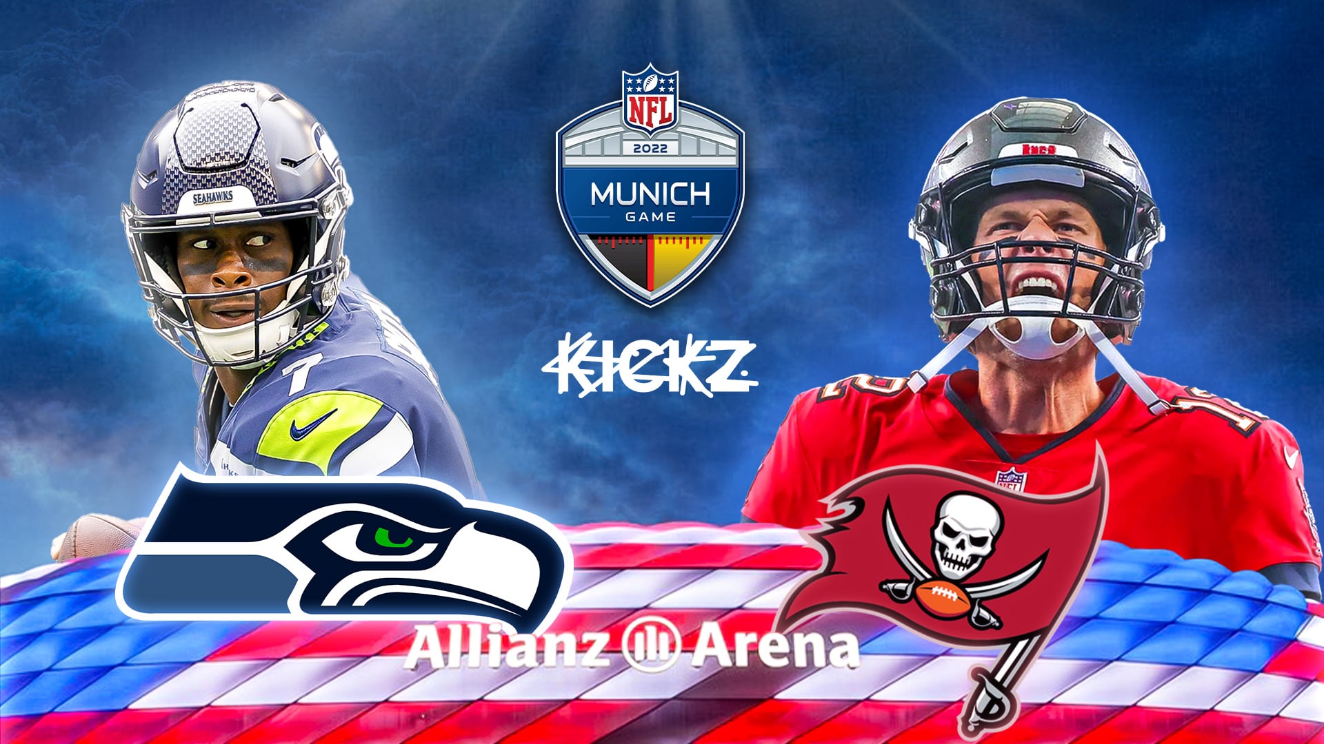 NFL Munich Game X KICKZ (w/ Tom Brady & Geno Smith)