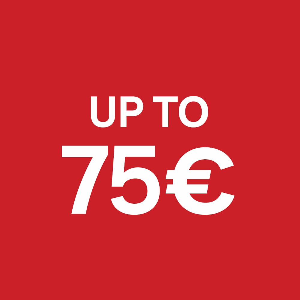 UP TO 75 €