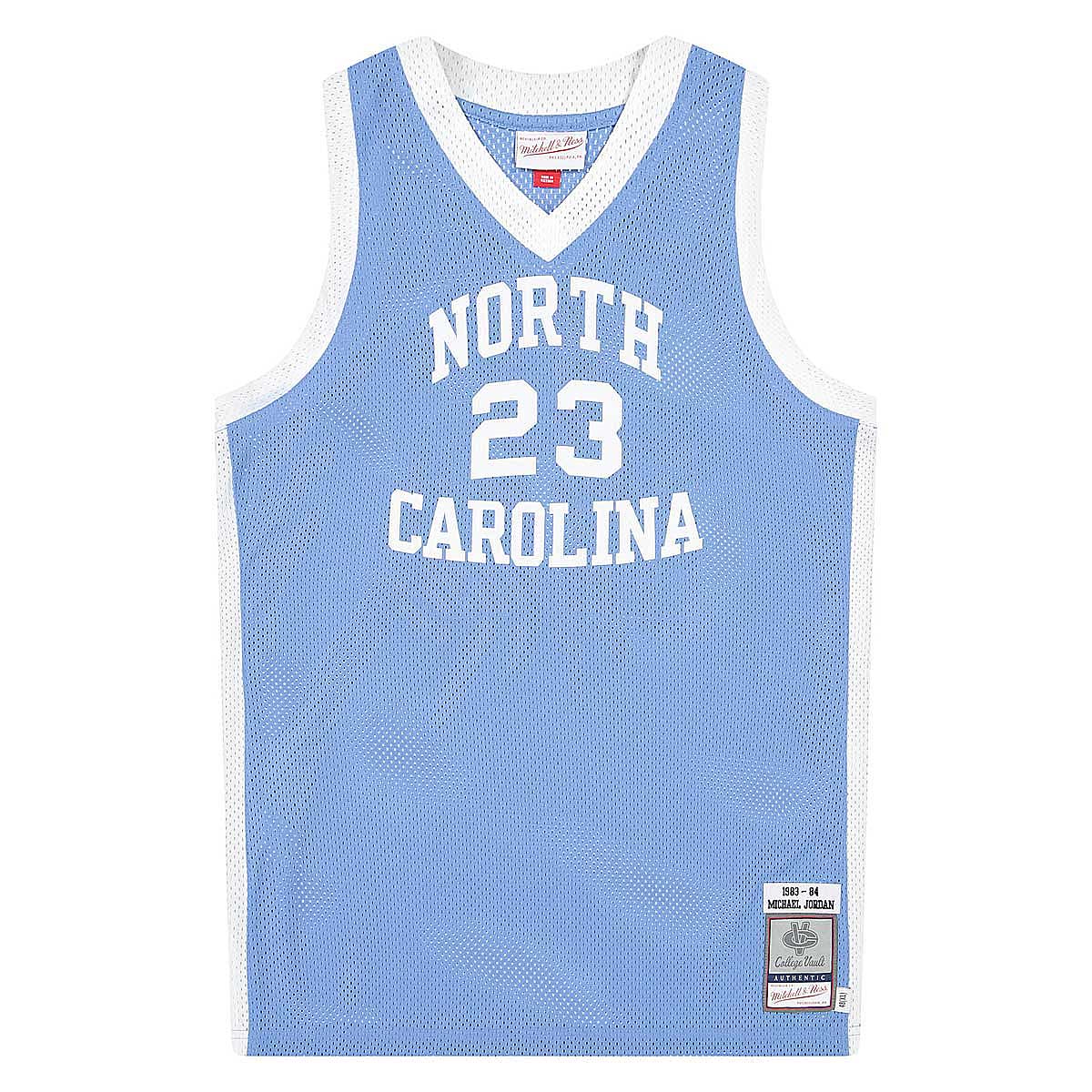 Michael Jordan North Carolina Tar Heels Mitchell & Ness Youth 1983/84  Authentic Retired Player Jersey - White
