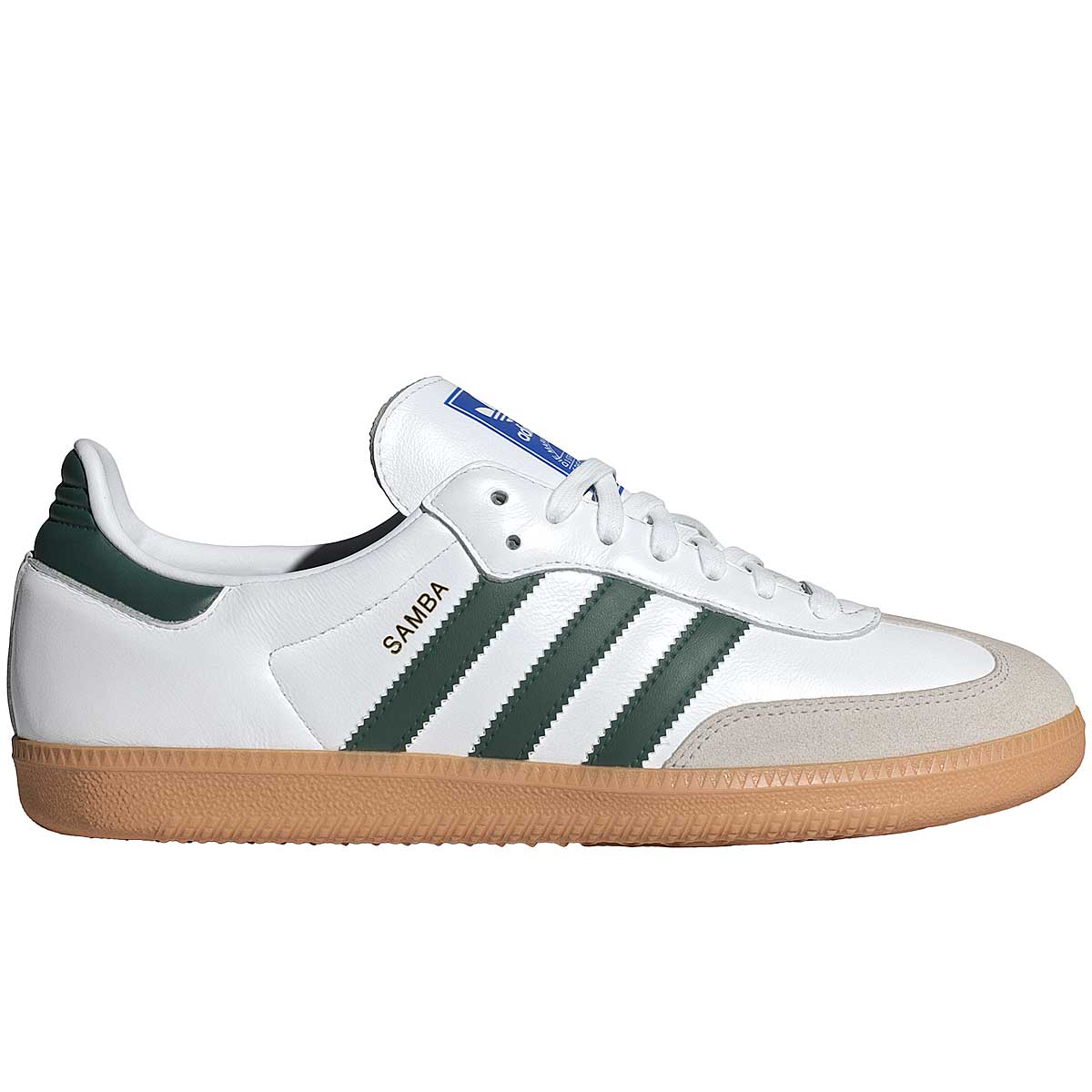 Adidas Samba Og, Blanc/vert/beige EU36