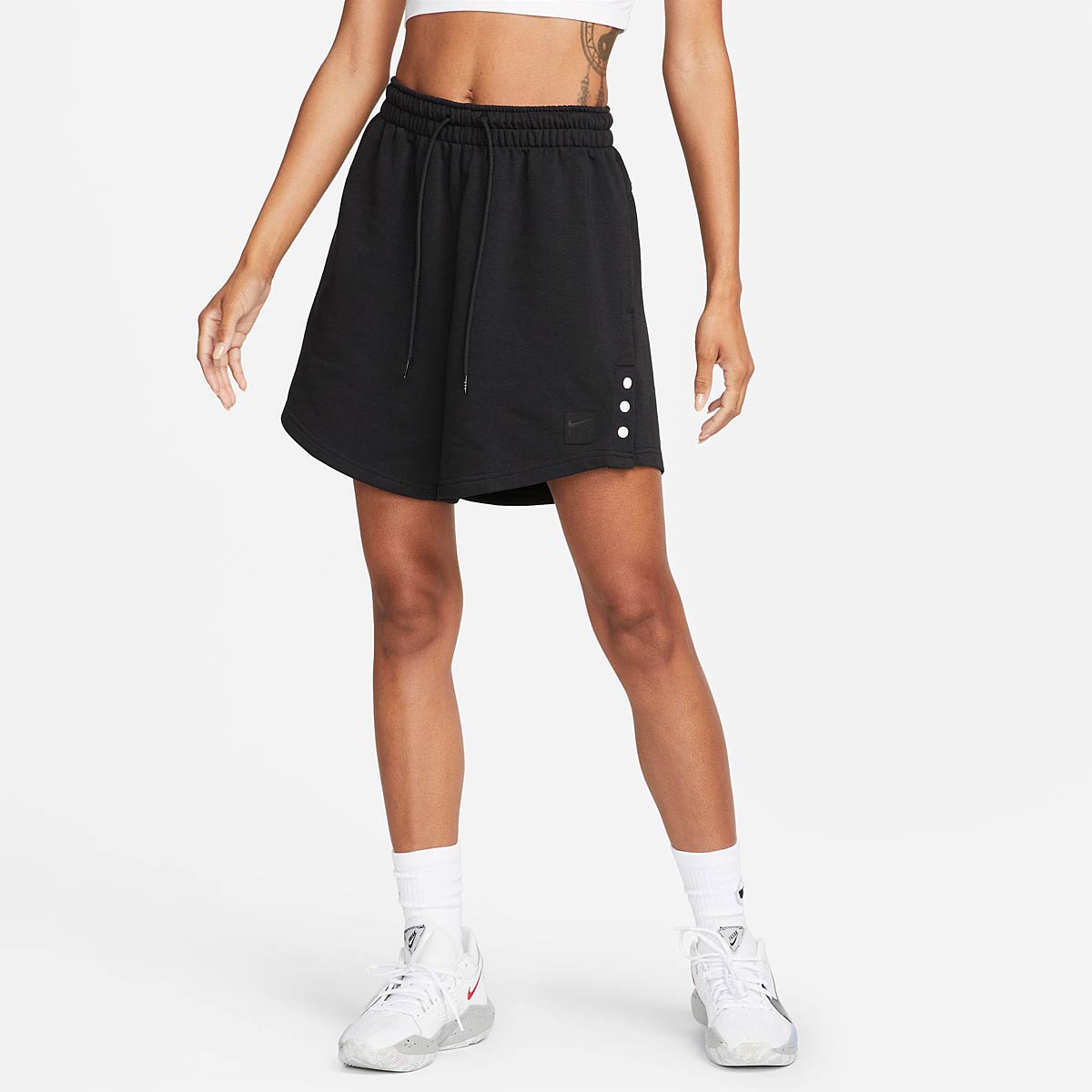 Nike Dri-Fit Prm Ssnl Short Womens, Black/White