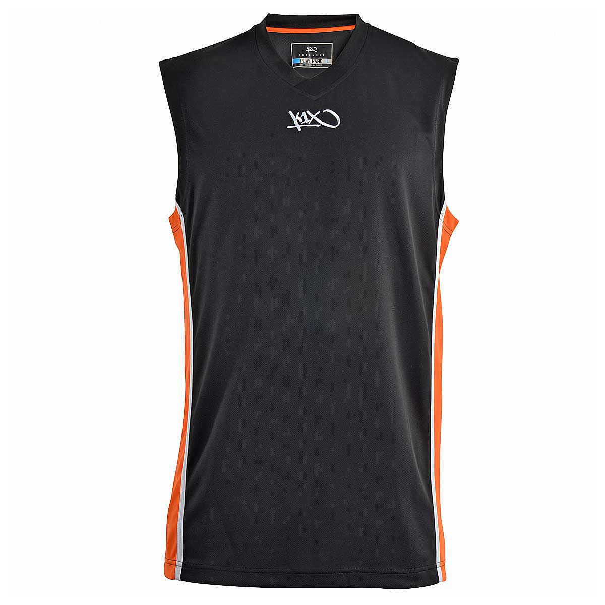 K1X K1X Hardwood League Uniform Jersey Mk2, Black/Orange/White