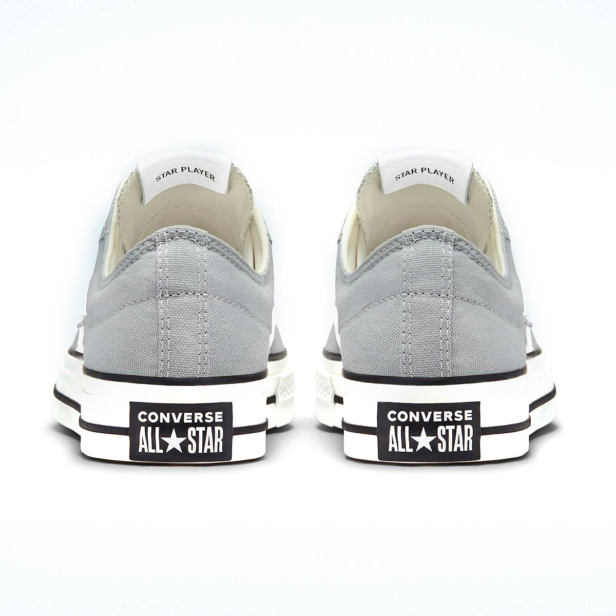 CONVERSE STAR PLAYER 76 Grey Rear View