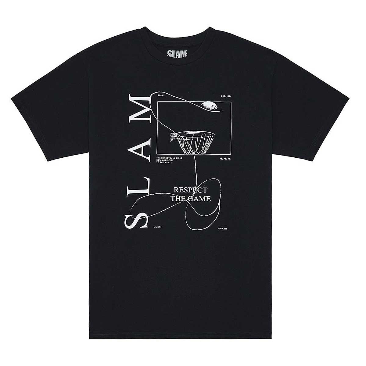 Slam To The World T-Shirt, Black