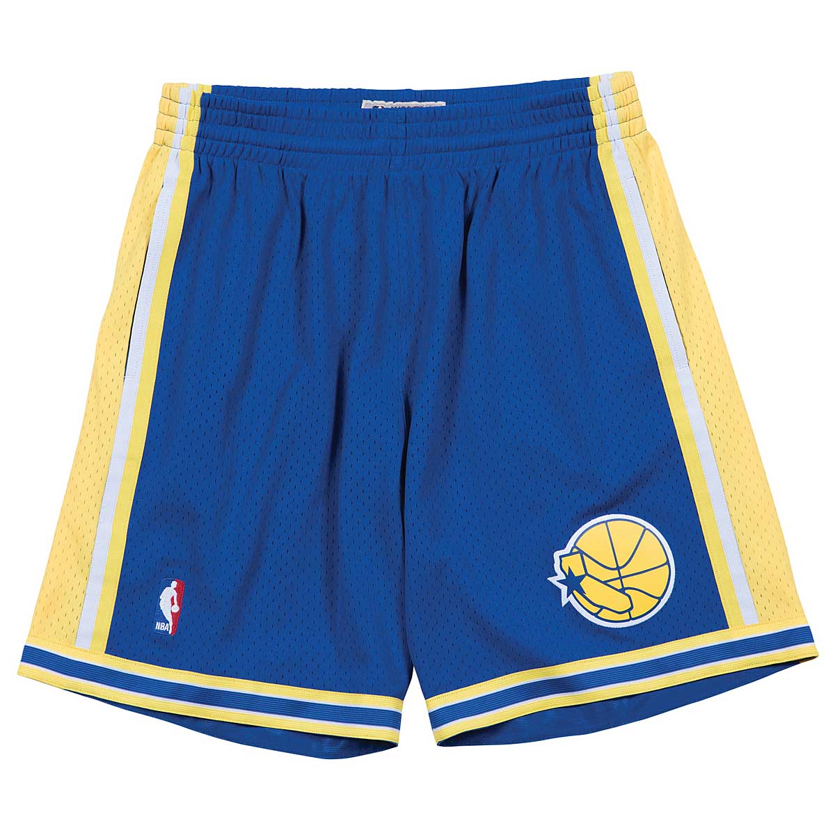 Mitchell And Ness Nba Swingman Shorts Golden State Warriors, Royal Blue/White