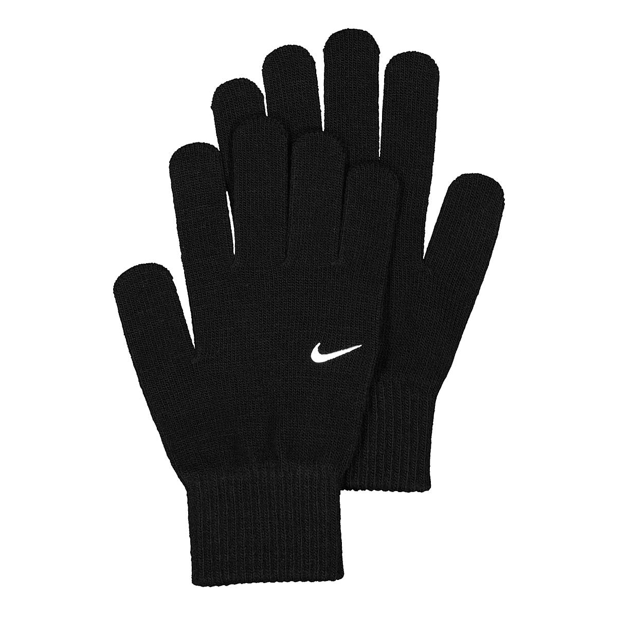 Nike Nike Swoosh Knit Gloves 2.0, 010 Black/white L/XL