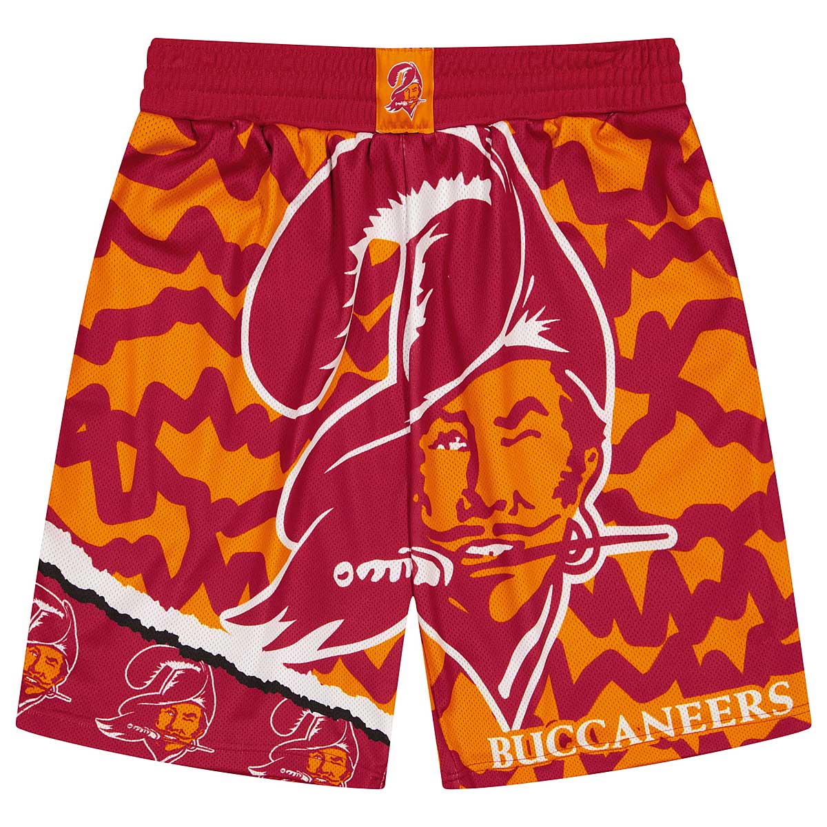 Mitchell And Ness Nfl Jumbotron 2.0 Shorts Tampa Bay Buccaneers, Orange / Red