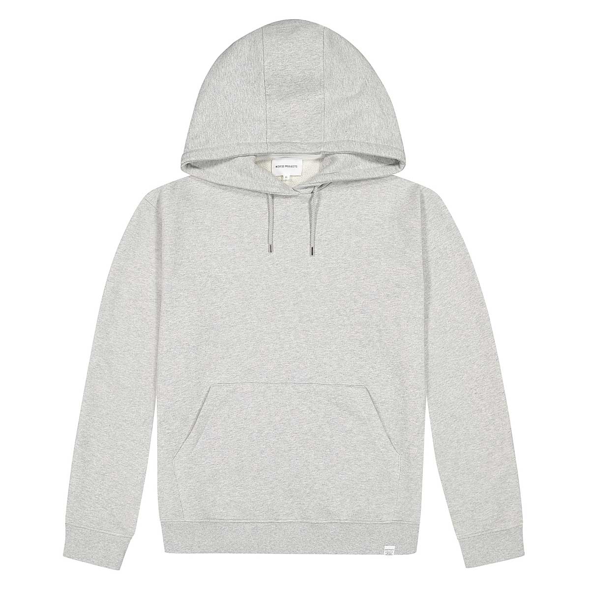 Norse Projects Vagn Classic Hoody, Light Grey Melange
