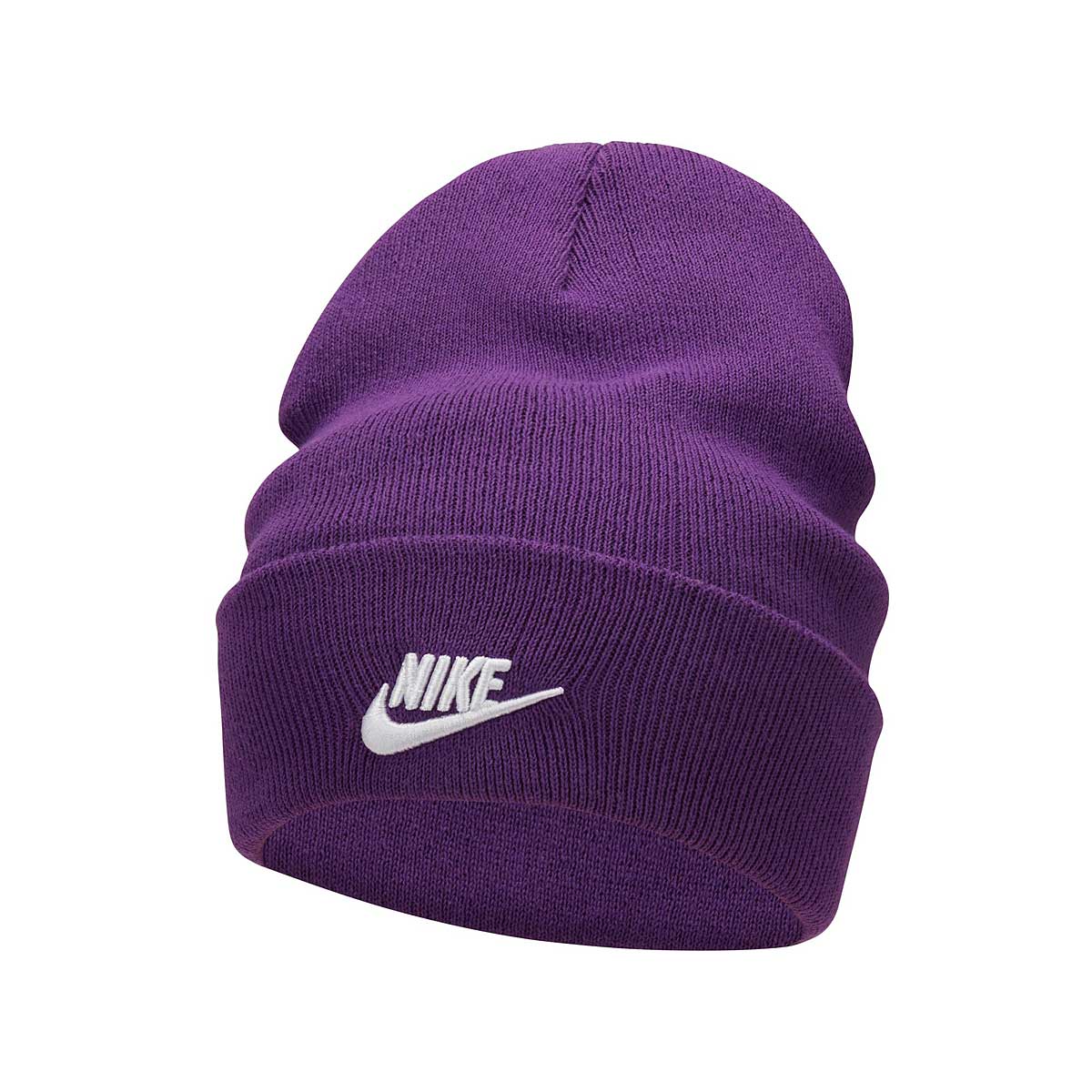 Nike Tall Cuff Futura Beanie, Purple Cosmos/white ONE