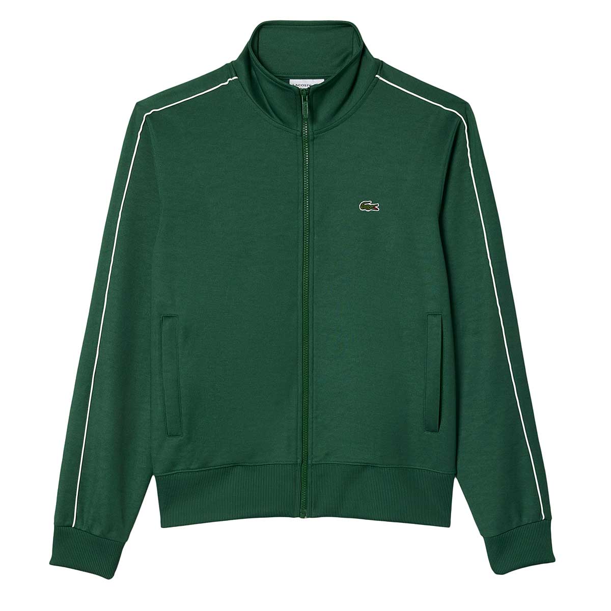 Image of Lacoste Track Poly Jacket, Green