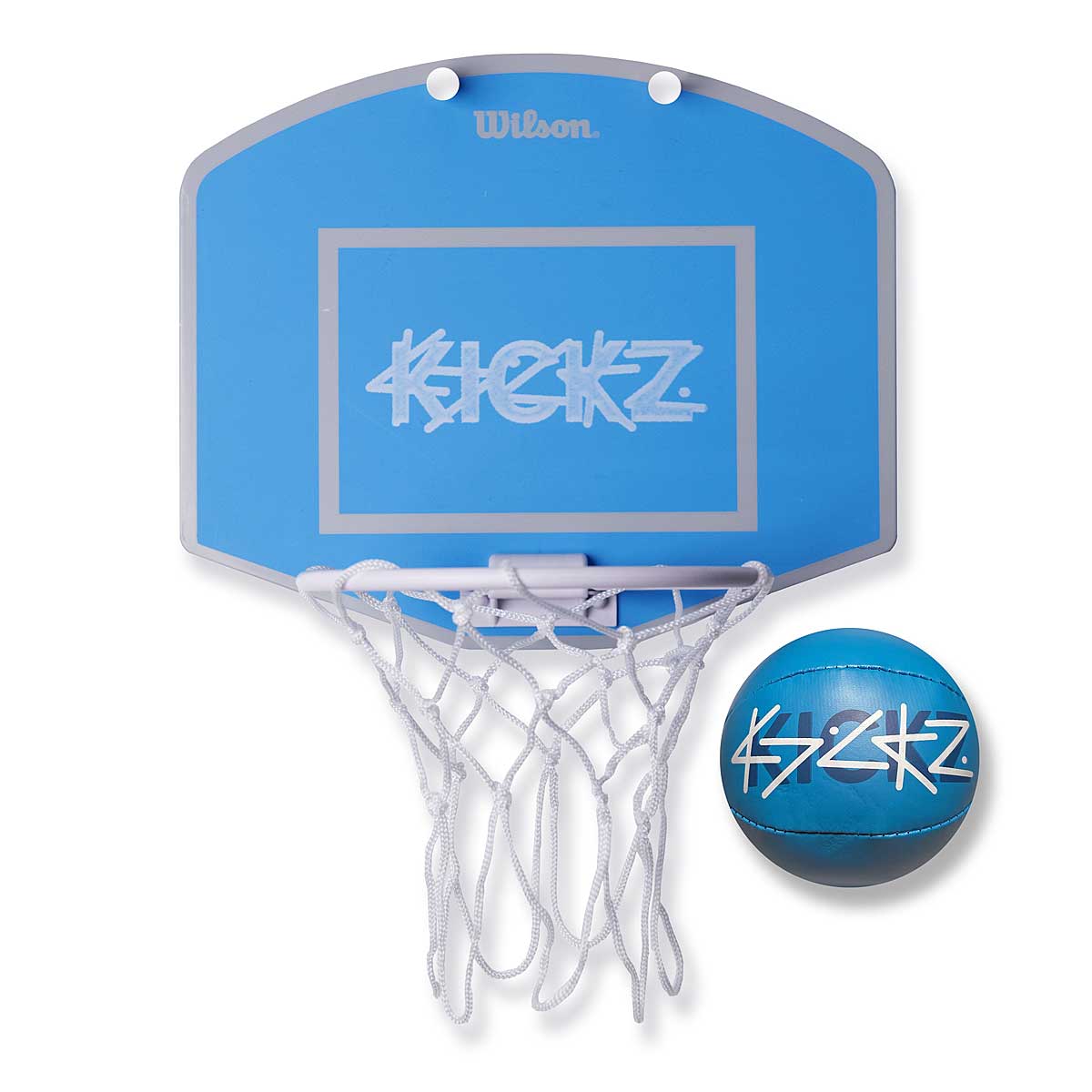Image of Wilson X Kickz Cold As Ice Limited Edition Mini Hoop, Blue